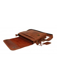 Светло - коричневая женская кожаная сумка 7392511-SKE