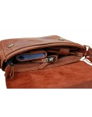 Фотография Светло - коричневая женская кожаная сумка 7392511-SKE