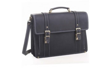 Шикарный мужской портфель синего цвета Manufatto 73-rvm blue crazy