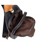 Фотография Черный рюкзак на одну шлейку для мужчин 74007A-1