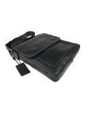 Фотография Кожаная черная мужская плечевая сумка 748038S-SKE