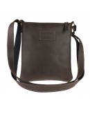 Фотография Кожаная темно-коричневая мужская сумка плншетка 748227S-SKE