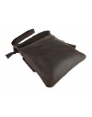 Фотография Коричневая кожаная мужская сумка-планшетка 75725-SKE