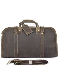 Дорожная сумка мужская из плотной конской кожи 76004R