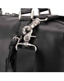 Фотография Кожаная черная мужская сумка для командировок 76007A