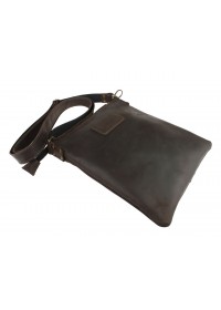 Коричневая сумка-планшетка через плечо 76022-SKE
