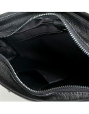 Фотография Черная сумка из натуральной кожи на плечо 76917-5A