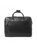 Фотография Кожаная мужская чёрная сумка для ноутбука Katana k769258-1
