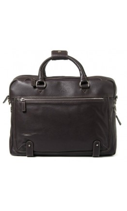 Кожаная мужская коричневая сумка для ноутбука Katana k769258-2