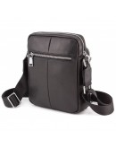 Фотография Мужская сумка черная на плечо Marco Coverna 7702-1A