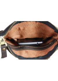 Небольшая мужская коричневая сумка планшетка 77020-SKE