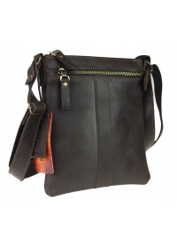 Небольшая мужская коричневая сумка планшетка 77020-SKE