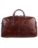 Фотография Большая коричневая дорожная мужская сумка 77056-L1