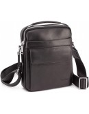 Фотография Мужская сумка - барсетка кожаная Marco Coverna 7706-1A black