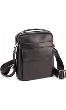 Мужская сумка - барсетка кожаная Marco Coverna 7706-1A black