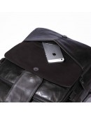 Фотография Тёмно-серо-коричневая мужская сумка рюкзак 77065J