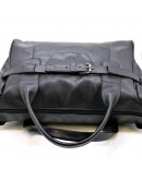 Фотография Дорожная черная кожаная сумка для командировок Tarwa 77079-3md