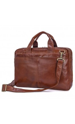 Купить удобную городскую коричневую мужскую сумку 77092-2B
