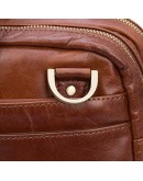 Фотография Купить удобную городскую коричневую мужскую сумку 77092-2B