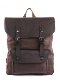 Тканевый мужской рюкзак с кожаными вставками 771009C