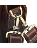 Фотография Портфель мужской кожаный большой коричневый 77105q