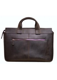 Мужская сумка кожаная, портфель плотный кожаный 77107R2