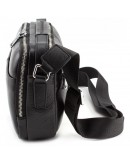 Фотография Черная мужска кожаная сумка - барсетка Marco Coverna 7711-1A black