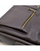 Фотография Деловая кожаная мужская коричневая сумка 77122С-5