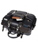 Фотография Удобная кожаная мужская вместительная сумка 77028A