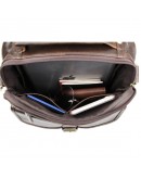 Фотография Удобная кожаная мужская сумка на плечо и в руку 77141