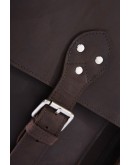 Фотография Тёмно-коричневый мужской кожаный портфель 77145r