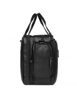 Черная функциональная мужская большая сумка 77150A