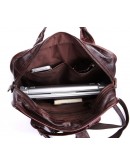 Фотография Коричневая сумка - рюкзак из телячьей кожи 77168C