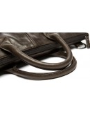 Фотография Мужская кожаная коричневая сумка для ноутбука 77241c
