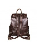 Фотография Тёмно-коричневый стильный мужской рюкзак 77249 br