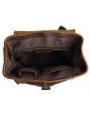 Фотография Вместительный мужской рюкзак из говяжьей кожи 77253