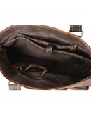 Фотография Кожаная мужская коричневая сумка 77264R