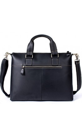 Вместительный кожаный мужской портфель - сумка 77264AR