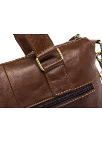 Кожаная коричневая сумка для мужчин 77264b