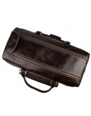 Фотография Мужская дорожная сумка кожаная с колесиками Vintage 77317C
