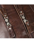 Фотография Большая коричневая мужская кожаная сумка 77319c
