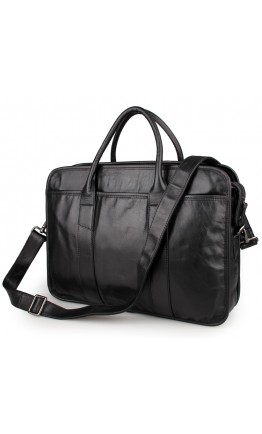 Удобная повседневная мужская черная сумка 77321a