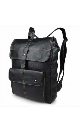 Удобный мужской кожаный рюкзак 77335A