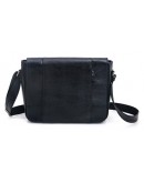 Фотография Большая черная мужская сумка на плечо формата A4 77338 A