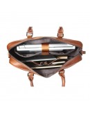 Фотография Модный коричневый стильный мужской портфель 77349b