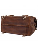 Фотография Большая мужская сумка трансформер коричневая 77370R