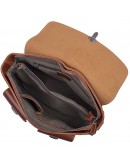 Фотография Мужской кожаный портфель, красивый коричневый цвет 77376B