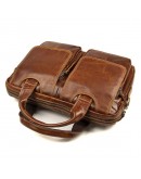 Фотография Мужская кожаная сумка - портфель 77378C