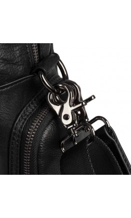 Вместительная кожаная мужская стильная сумка 77381 