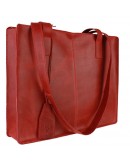 Фотография Красная кожаная женская сумка 77440W-SKE